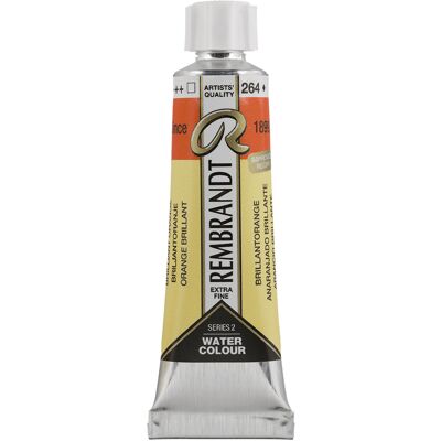 Rembrandt Aquarelverf - tube - Briljantoranje 264 8712079436568 Verf Rembrandt Aquarelverf - tube - Briljantoranje 264 8712079436568 Verf