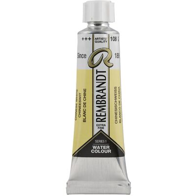 Rembrandt Aquarelverf - tube - Chineeswit 108 8712079425333 Verf Rembrandt Aquarelverf - tube - Chineeswit 108 8712079425333 Verf