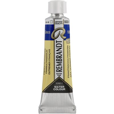 Rembrandt Aquarelverf - tube - Fransultramarijn 503 8712079436759 Verf Rembrandt Aquarelverf - tube - Fransultramarijn 503 8712079436759 Verf