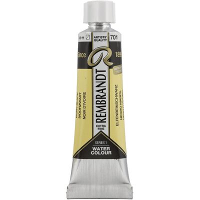 Rembrandt Aquarelverf - tube - Ivoorzwart 701 8712079436919 Verf Rembrandt Aquarelverf - tube - Ivoorzwart 701 8712079436919 Verf
