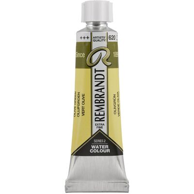 Rembrandt Aquarelverf - tube - Olijfgroen 620 8712079425746 Verf Rembrandt Aquarelverf - tube - Olijfgroen 620 8712079425746 Verf