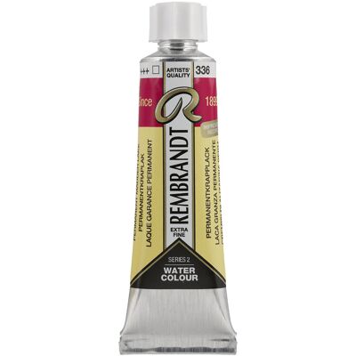 Rembrandt Aquarelverf - tube - Permanentkraplak 336 8712079436636 Verf Rembrandt Aquarelverf - tube - Permanentkraplak 336 8712079436636 Verf