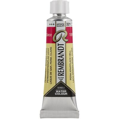 Rembrandt Aquarelverf - tube - Permanentkraplak Licht 321 8712079425432 Verf Rembrandt Aquarelverf - tube - Permanentkraplak Licht 321 8712079425432 Verf