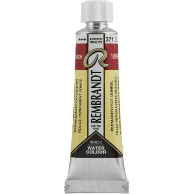 Rembrandt Aquarelverf - tube - Permanentrood Donker 371 8712079425517 Verf Rembrandt Aquarelverf - tube - Permanentrood Donker 371 8712079425517 Verf