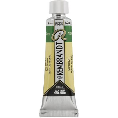 Rembrandt Aquarelverf - tube - Sapgroen 623 8712079425753 Verf Rembrandt Aquarelverf - tube - Sapgroen 623 8712079425753 Verf