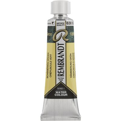 Rembrandt Aquarelverf - tube - Schemering Groen 630 8712079436995 Verf Rembrandt Aquarelverf - tube - Schemering Groen 630 8712079436995 Verf