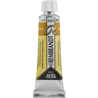 Rembrandt Aquarelverf - tube - Transparantoxydgeel 265 8712079425418 Verf Rembrandt Aquarelverf - tube - Transparantoxydgeel 265 8712079425418 Verf