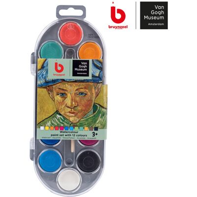 Bruynzeel x Van Gogh Museum - Aquarelverfset met Penseel 8712079473051 Verf Bruynzeel x Van Gogh Museum - Aquarelverfset met Penseel 8712079473051 Verf