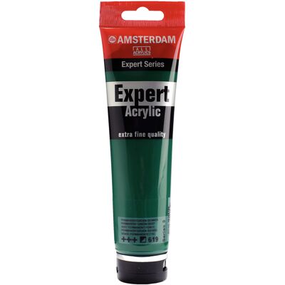 Amsterdam Expert Series Acrylverf - 150 ml - Permanentgroen Donker 619 8712079292959 Verf Amsterdam Expert Series Acrylverf - 150 ml - Permanentgroen Donker 619 8712079292959 Verf