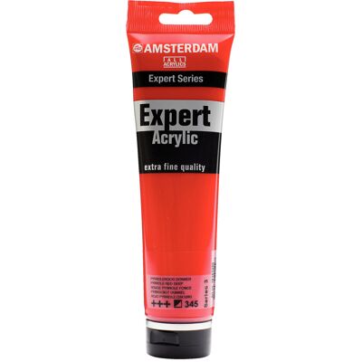 Amsterdam Expert Series Acrylverf - 150 ml - Pyrrolerood Donker 345 8712079291297 Verf Amsterdam Expert Series Acrylverf - 150 ml - Pyrrolerood Donker 345 8712079291297 Verf