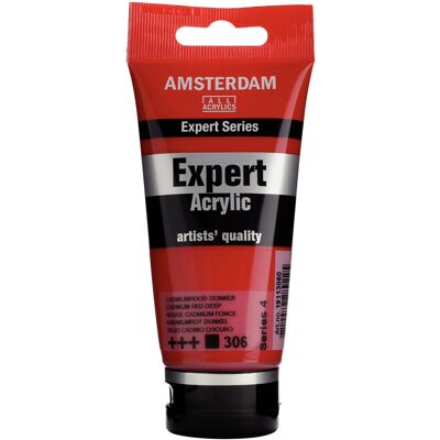 Amsterdam Expert Series Acrylverf - 75 ml - Cadmiumrood Donker 306 8712079289225 Verf Amsterdam Expert Series Acrylverf - 75 ml - Cadmiumrood Donker 306 8712079289225 Verf