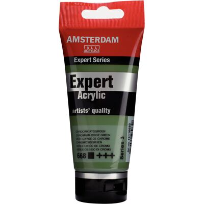 Amsterdam Expert Series Acrylverf - 75 ml - Chroomoxydgroen 668 8712079289652 Verf Amsterdam Expert Series Acrylverf - 75 ml - Chroomoxydgroen 668 8712079289652 Verf