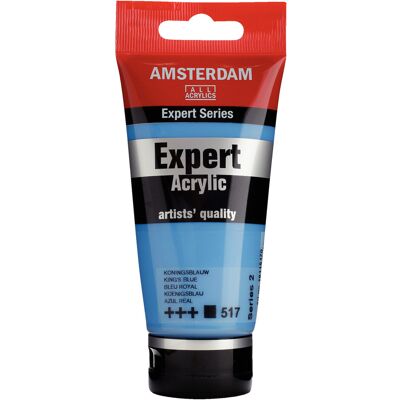 Amsterdam Expert Series Acrylverf - 75 ml - Koningsblauw 517 8712079289430 Verf Amsterdam Expert Series Acrylverf - 75 ml - Koningsblauw 517 8712079289430 Verf