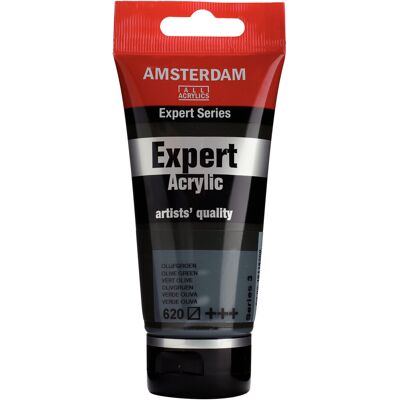 Amsterdam Expert Series Acrylverf - 75 ml - Olijfgroen 620 8712079289621 Verf Amsterdam Expert Series Acrylverf - 75 ml - Olijfgroen 620 8712079289621 Verf