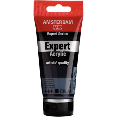 Amsterdam Expert Series Acrylverf - 75 ml - Oxydzwart 735 8712079289683 Verf Amsterdam Expert Series Acrylverf - 75 ml - Oxydzwart 735 8712079289683 Verf