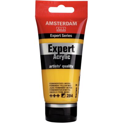 Amsterdam Expert Series Acrylverf - 75 ml - Permanentgeel Middel 284 8712079289164 Verf Amsterdam Expert Series Acrylverf - 75 ml - Permanentgeel Middel 284 8712079289164 Verf