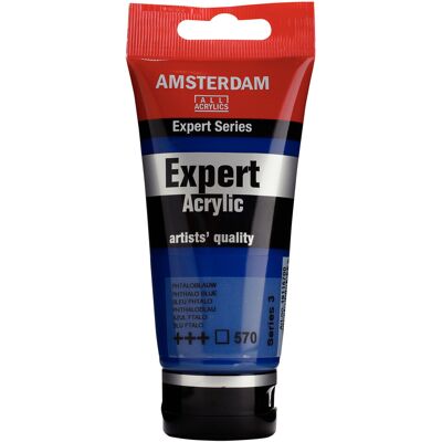 Amsterdam Expert Series Acrylverf - 75 ml - Phtaloblauw 570 8712079289553 Verf Amsterdam Expert Series Acrylverf - 75 ml - Phtaloblauw 570 8712079289553 Verf