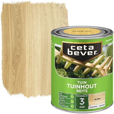 Cetabever Tuinhout Beits Transparant Zijdeglans - Blank Cetabever Tuinhout Beits Transparant Zijdeglans - Blank