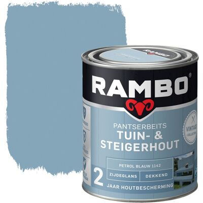 Rambo Tuin- & Steigerhout - Petrol Blauw 1142 Rambo Tuin- & Steigerhout - Petrol Blauw 1142