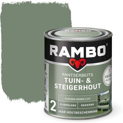 Rambo Tuin- & Steigerhout - Flessen Groen 1147 Rambo Tuin- & Steigerhout - Flessen Groen 1147