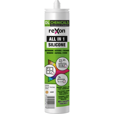 Rexon All In 1 Silicone - RAL 5014 Duifblauw - 290 ml Rexon All In 1 Silicone - RAL 5014 Duifblauw - 290 ml