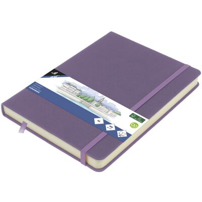 Kangaro Schetsboek 12 x 12 cm - 140 gram - Heather Purple 8712127160261 Verf Kangaro Schetsboek 12 x 12 cm - 140 gram - Heather Purple 8712127160261 Verf