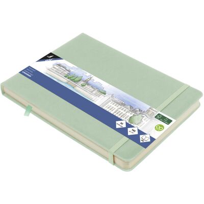 Kangaro Schetsboek A5 Landscape - 140 gram - Landscape Mint 8712127137195 Verf Kangaro Schetsboek A5 Landscape - 140 gram - Landscape Mint 8712127137195 Verf