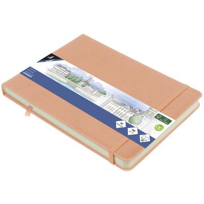 Kangaro Schetsboek A5 Landscape - 140 gram - Landscape Oud Roze 8712127137171 Verf Kangaro Schetsboek A5 Landscape - 140 gram - Landscape Oud Roze 8712127137171 Verf