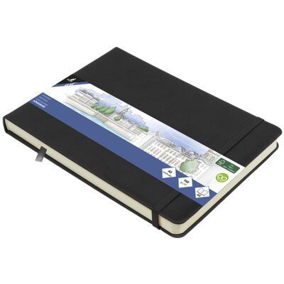 Kangaro Schetsboek A5 Landscape - 140 gram - Landscape Zwart 8712127137157 Verf Kangaro Schetsboek A5 Landscape - 140 gram - Landscape Zwart 8712127137157 Verf