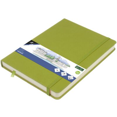 Kangaro Schetsboek 12 x 12 cm - 140 gram - Lime Green 8712127159302 Verf Kangaro Schetsboek 12 x 12 cm - 140 gram - Lime Green 8712127159302 Verf