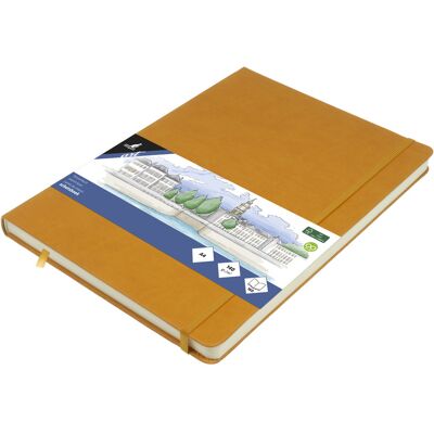 Kangaro Schetsboek 12 x 12 cm - 140 gram - Okergeel 8712127137249 Verf Kangaro Schetsboek 12 x 12 cm - 140 gram - Okergeel 8712127137249 Verf