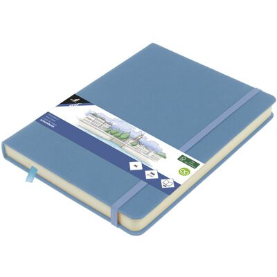 Kangaro Schetsboek 12 x 12 cm - 140 gram - Sky Blue 8712127160285 Verf Kangaro Schetsboek 12 x 12 cm - 140 gram - Sky Blue 8712127160285 Verf