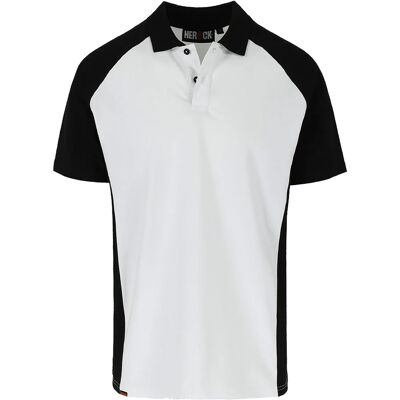 Herock Brabo Polo Korte Mouwen - Wit/Zwart 5400707099522 Verf Herock Brabo Polo Korte Mouwen - Wit/Zwart 5400707099522 Verf