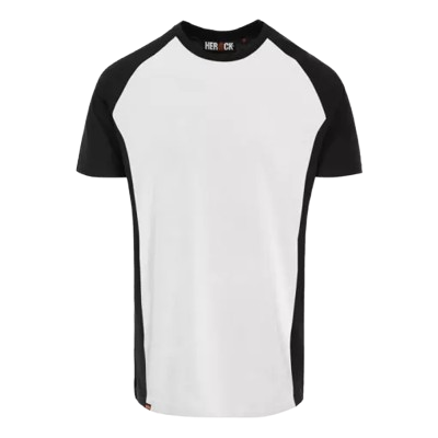 Herock Tori T-Shirt Korte Mouwen - Wit/Zwart 5400707099102 Verf Herock Tori T-Shirt Korte Mouwen - Wit/Zwart 5400707099102 Verf