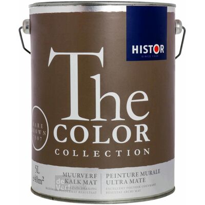 Histor The Color Collection Muurverf Kalkmat - Hare Brown - 5 liter 8716242753100 Histor Muurverf Histor The Color Collection Muurverf Kalkmat - Hare Brown - 5 liter 8716242753100 Histor Muurverf