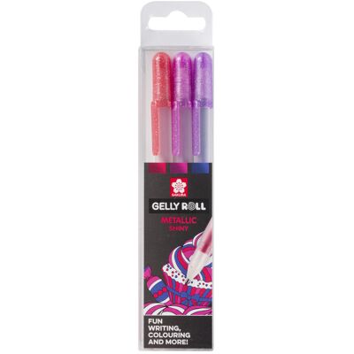 Sakura Gelly Roll Metallic - set van 3 - Sweets 8712079395827 Verf Sakura Gelly Roll Metallic - set van 3 - Sweets 8712079395827 Verf