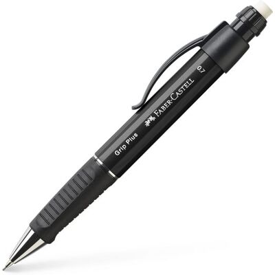 Faber Castell Vulpotlood Grip Plus - 0,7 mm - zwart 4005401307334 Verf Faber Castell Vulpotlood Grip Plus - 0,7 mm - zwart 4005401307334 Verf