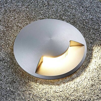 Lucande grondspot inbouwlamp Milara, 1 lichtuitstraling, GU10 Milara Lucande, dimbaar, alu / grijs / zink, Aluminium, Modern, Grondspots Lucande grondspot inbouwlamp Milara, 1 lichtuitstraling, GU10 Milara Lucande, dimbaar, alu / grijs / zink, Aluminium, Modern, Grondspots