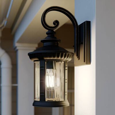 Wandlamp buiten Barret Lindby, dimbaar, bruin / roest, Aluminium, Antiek, Wandlamp buiten Wandlamp buiten Barret Lindby, dimbaar, bruin / roest, Aluminium, Antiek, Wandlamp buiten