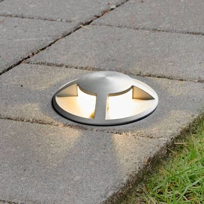 LED grondspot inbouwlamp Anina van aluminium Lucande, alu / grijs / zink, Aluminium, Modern, LED inbouwspot LED grondspot inbouwlamp Anina van aluminium Lucande, alu / grijs / zink, Aluminium, Modern, LED inbouwspot
