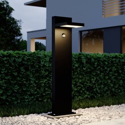 LED tuinpadverlichting met bewegingssensor Silvan Lucande, zwart, Aluminium, Modern, LED buitenlamp LED tuinpadverlichting met bewegingssensor Silvan Lucande, zwart, Aluminium, Modern, LED buitenlamp