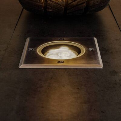 Lucande LED grondspot inbouwlamp Jos, hoekig, draaibaar, IP67 JOS, alu / grijs / zink, Aluminium, Modern, LED inbouwspot Lucande LED grondspot inbouwlamp Jos, hoekig, draaibaar, IP67 JOS, alu / grijs / zink, Aluminium, Modern, LED inbouwspot