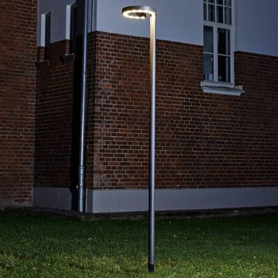 Lucande LED buitenlamp Jannis, antraciet, metaal, 200cm JANNIS, zwart, Aluminium, Modern Lucande LED buitenlamp Jannis, antraciet, metaal, 200cm JANNIS, zwart, Aluminium, Modern