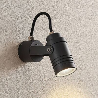Lucande wandspot Galina, grijs, aluminium, 11,2 cm hoog Galina Lucande, dimbaar, alu / grijs / zink, Aluminium, Modern, buitenlamp Lucande wandspot Galina, grijs, aluminium, 11,2 cm hoog Galina Lucande, dimbaar, alu / grijs / zink, Aluminium, Modern, buitenlamp