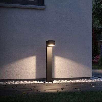 Paulmann Sokkellamp buiten Capea, zwart, Aluminium, Modern, LED buitenlamp Paulmann Sokkellamp buiten Capea, zwart, Aluminium, Modern, LED buitenlamp