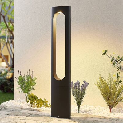 LED tuinpadverlichting - tuinlamp Fenti Lucande, zwart, Aluminium, Modern, LED buitenlamp LED tuinpadverlichting - tuinlamp Fenti Lucande, zwart, Aluminium, Modern, LED buitenlamp