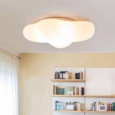 Mantra Iluminación Design plafondlamp EOS, wit / opaal, Woon-/ Eetkamer, Design, plafondlamp design Mantra Iluminación Design plafondlamp EOS, wit / opaal, Woon-/ Eetkamer, Design, plafondlamp design