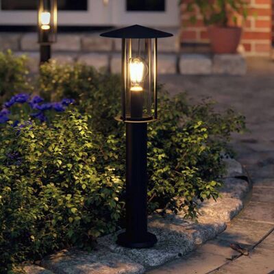 Paulmann Sokkellamp buiten Classic, dimbaar, zwart, metaal, Modern, Sokkellamp Paulmann Sokkellamp buiten Classic, dimbaar, zwart, metaal, Modern, Sokkellamp