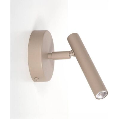 Wandlamp Sopel SIGMA, dimbaar, crème / amber, Woon-/ Eetkamer, metaal, Modern, wandlamp Wandlamp Sopel SIGMA, dimbaar, crème / amber, Woon-/ Eetkamer, metaal, Modern, wandlamp