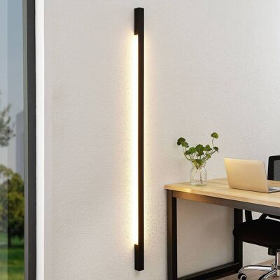 LED-wandlamp Ivano Arcchio, zwart, Hal, Aluminium, Modern, LED wandlamp LED-wandlamp Ivano Arcchio, zwart, Hal, Aluminium, Modern, LED wandlamp